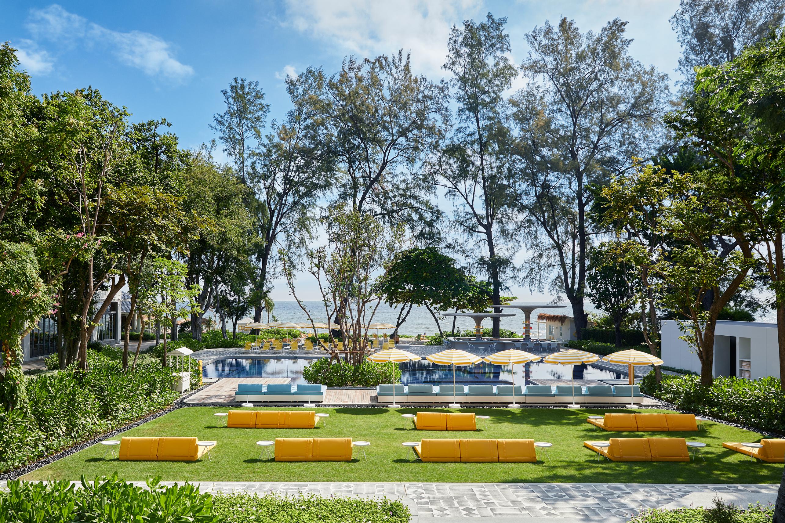 The Standard, Hua Hin Hotel Екстериор снимка The beach at The Standard, Hua Hin